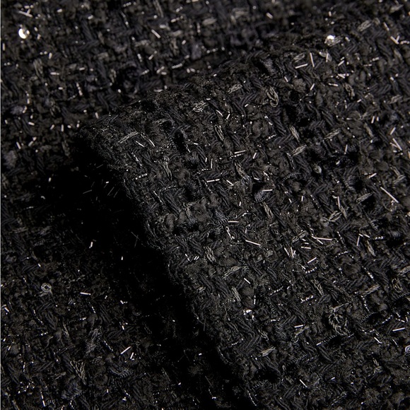 MAJE Black Tweed Dress - Picture 6 of 6